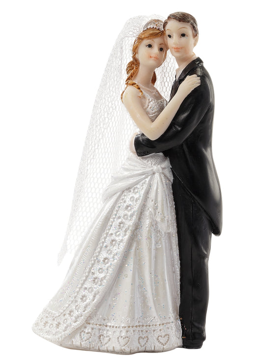 Bruidspaar II, ca. 10,5 cm met sluier